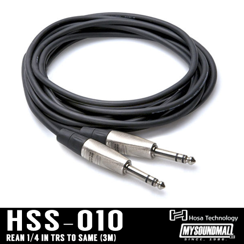 HOSA - HSS-010 5.5 TRS to 5.5 TRS (3M)