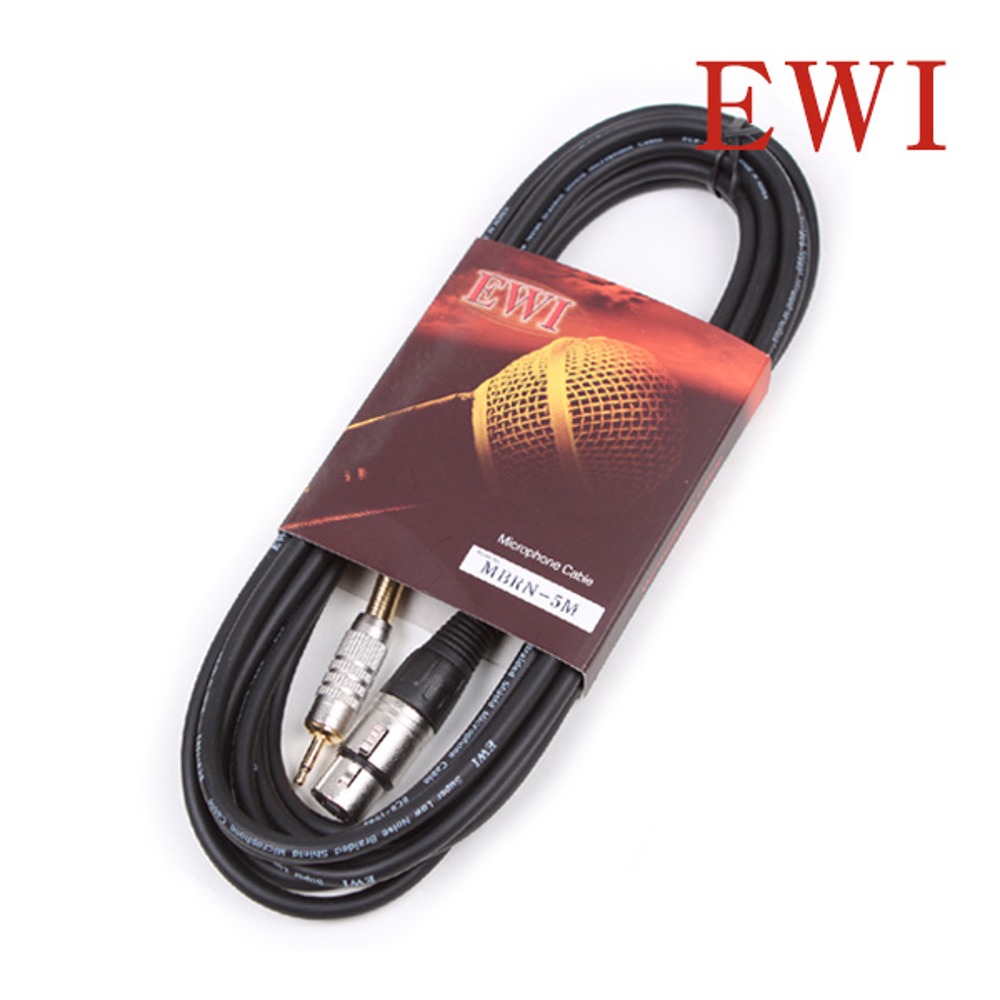 EWI MBRN 인터커넥트 케이블 XLR 암 - 3.5 TS 길이선택