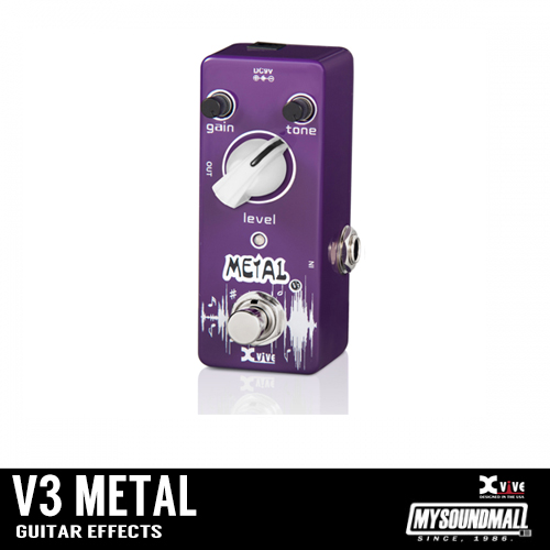 Xvive - V3 METAL 기타 이펙터