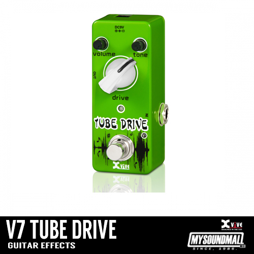 Xvive - V7 TUBE DRIVE 기타 이펙터