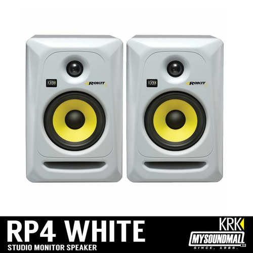 KRK RP4 Rokit G3 WHITE (2통)