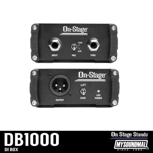 ON STAGE - DB1000 Mono Active Direct Box