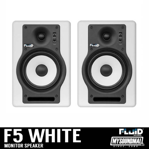 Fluid Audio - F5 White (2통) Fader Series