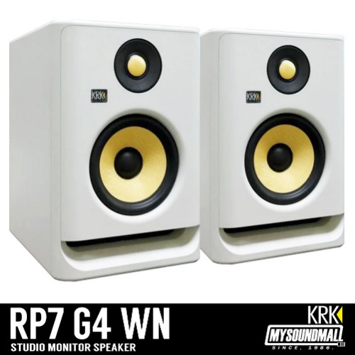 KRK - RP7 G4 White (Pair)