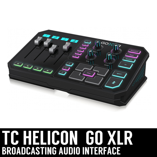 TC Helicon - GO XLR 인터넷 방송용 오디오인터페이스