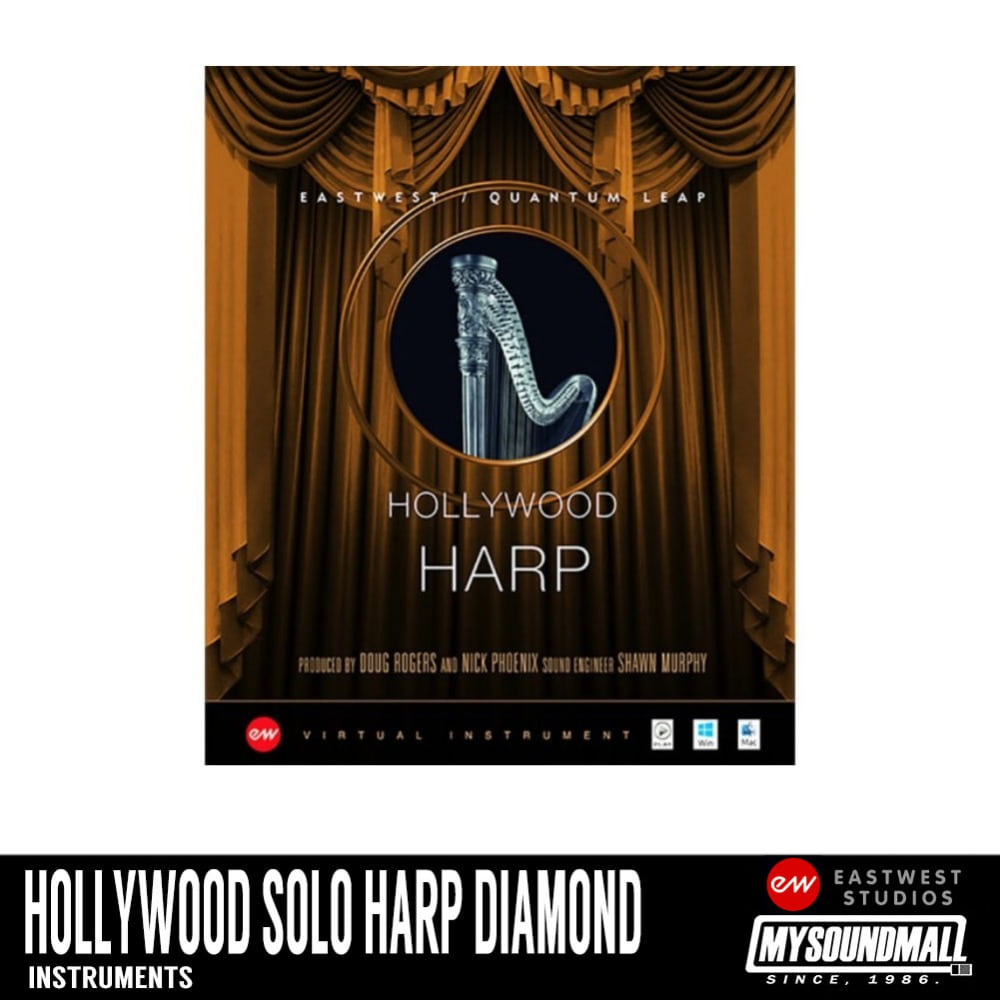 [63% OFF] EASTWEST -  HollyWood Solo Harp Diamond