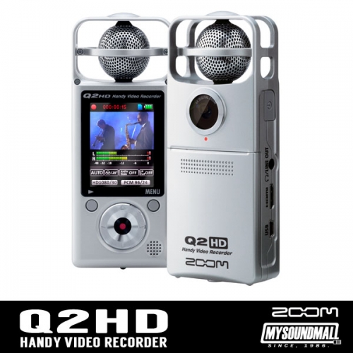 ZOOM -Q2HD 핸디 비디오 레코더