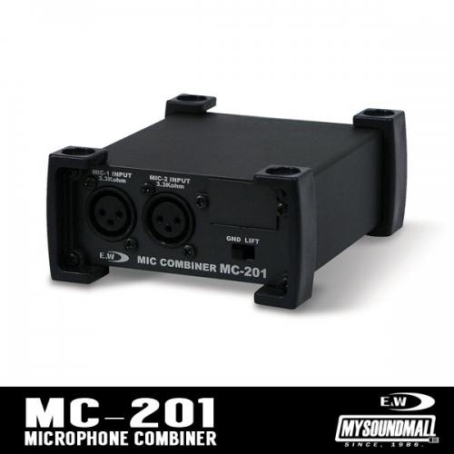 E&amp;W - MC-201 마이크 콤바이너 컴바이너 Microphone Combiner