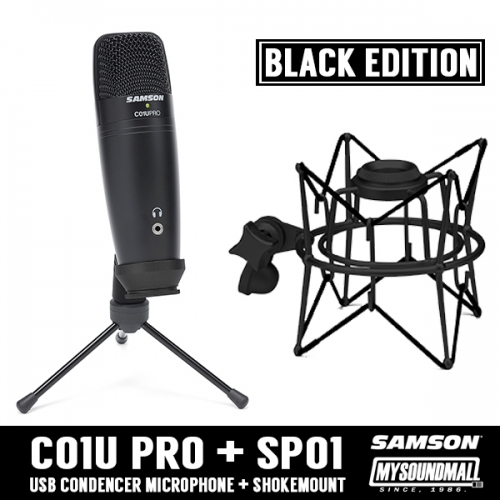 SAMSON - C01U PRO + SP01 BLACK EDITION