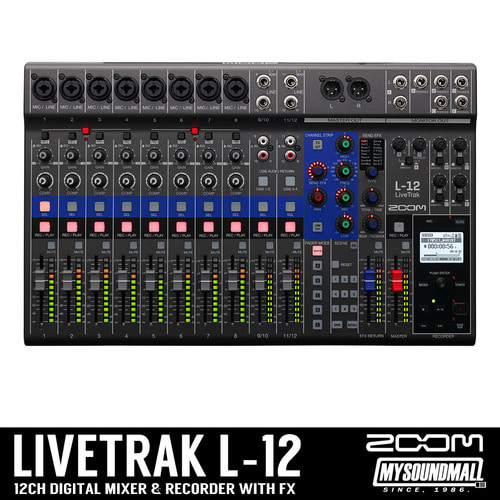 ZOOM - LiveTrak L-12