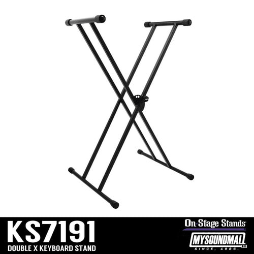ON STAGE - KS7191 Dual X Keyboard Stand