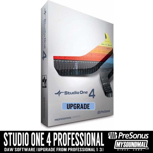 PRESONUS - Studio One 1-3 Professional ▶ Studio One 4 Professional (다운로드버전)