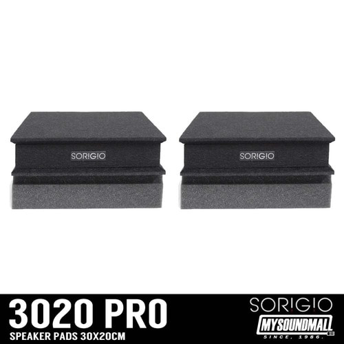 SORIGIO - Sandwich Speaker Pads 3020 (1조)