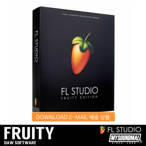 FL STUDIO 20 - Fruity Edition (전자배송상품) 평생무료 업그레이드