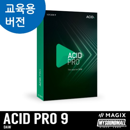 MAGIX - ACID PRO 9 교육용