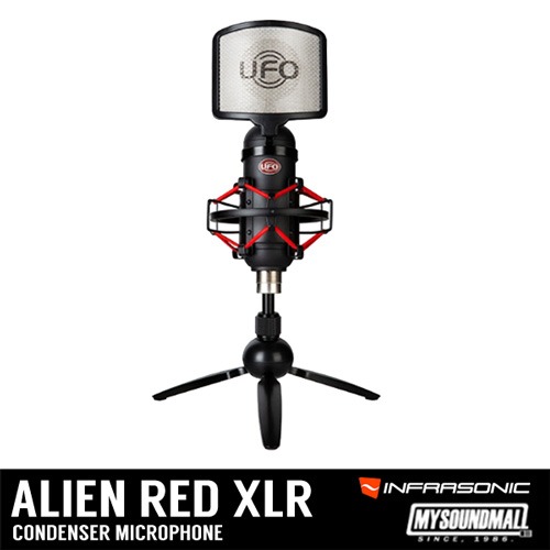INFRASONIC - UFO Alien RED - XLR
