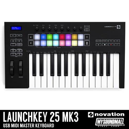 NOVATION - LAUNCHKEY 25 MK3