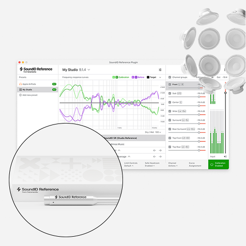 SONARWORKS - SoundID Reference for Multichannel with Measurement Microphone (마이크포함 제품)